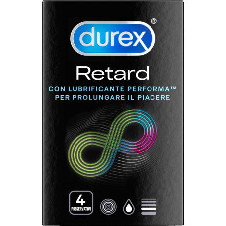 PRESERVATIVI RITARDANTI DUREX RETARD 4 PEZZI