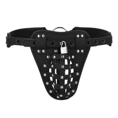 CINTURA DI CASTITÀ UOMO CON LUCHETTO CHASTITY JOCK