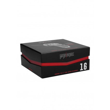 GABBIA DI CASTITÀ CON DILATATORE URETRALE-MODEL 16- COCK CAGE - TRANSPARENT