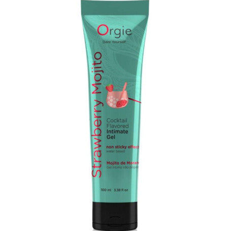 LUBRIFICANTE BACIABILE ORGIE LUBE TUBE COCKTAIL FRAGOLA MOJITO 100 ML