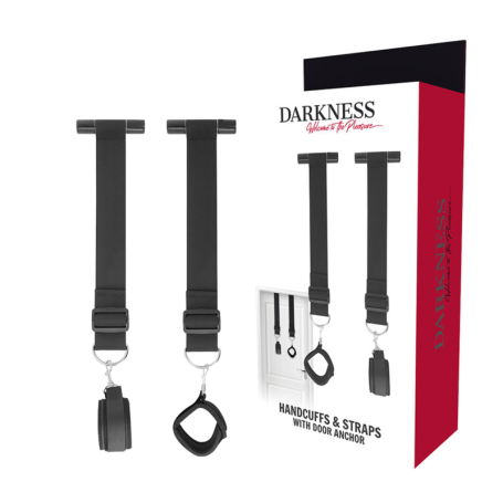 SET MANETTE PER PORTA DARKNESS BONDAGE DOOR CUFFS